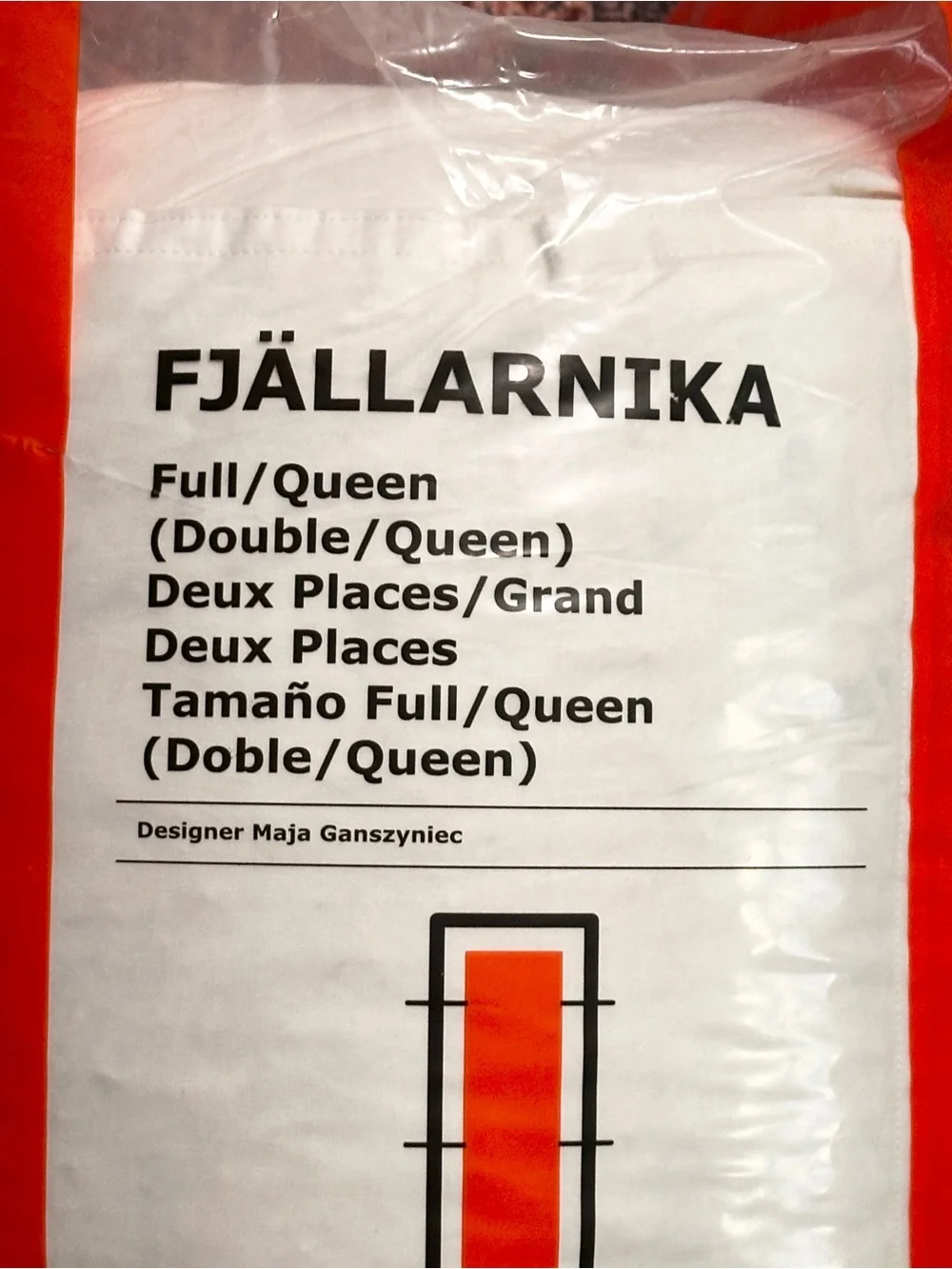 IKEA FJÄLLARNIKA Duvet Down Insert Extra Warm Full/Queen